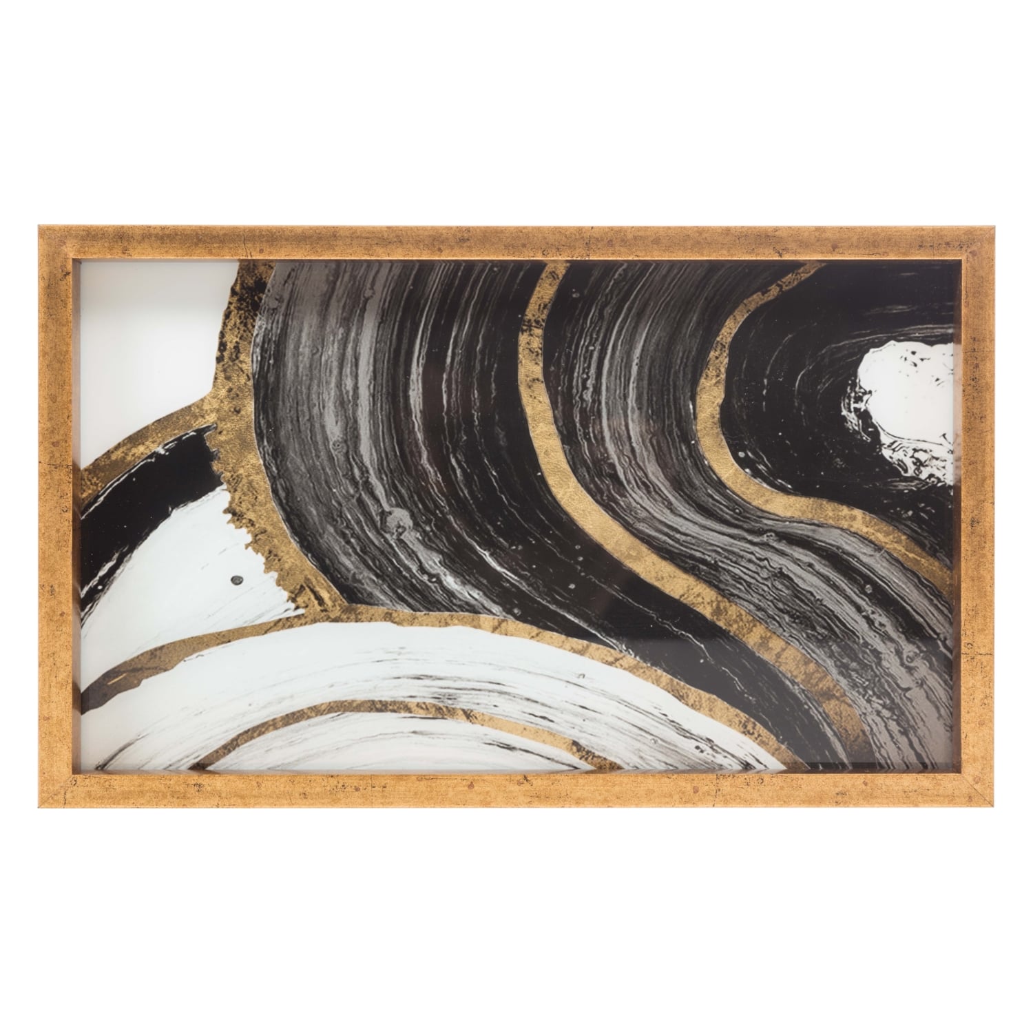 WAVE DEKORATİF TEPSİ 25X40CM