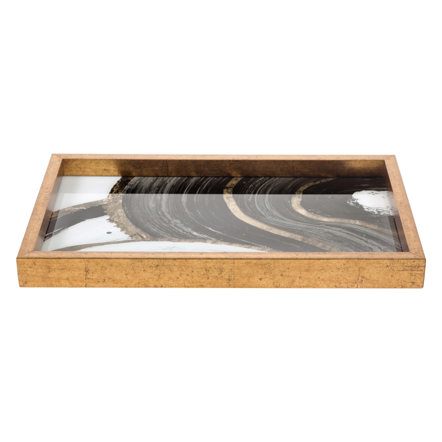 WAVE DEKORATİF TEPSİ 25X40CM