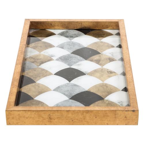  MERMAID DEKORATİF TEPSİ 25X40CM