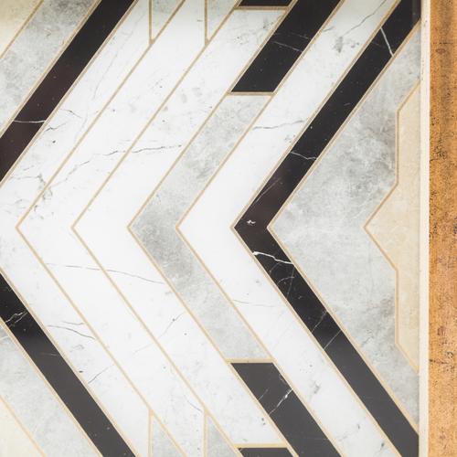  LINE DEKORATİF TEPSİ 25X40CM GOLD