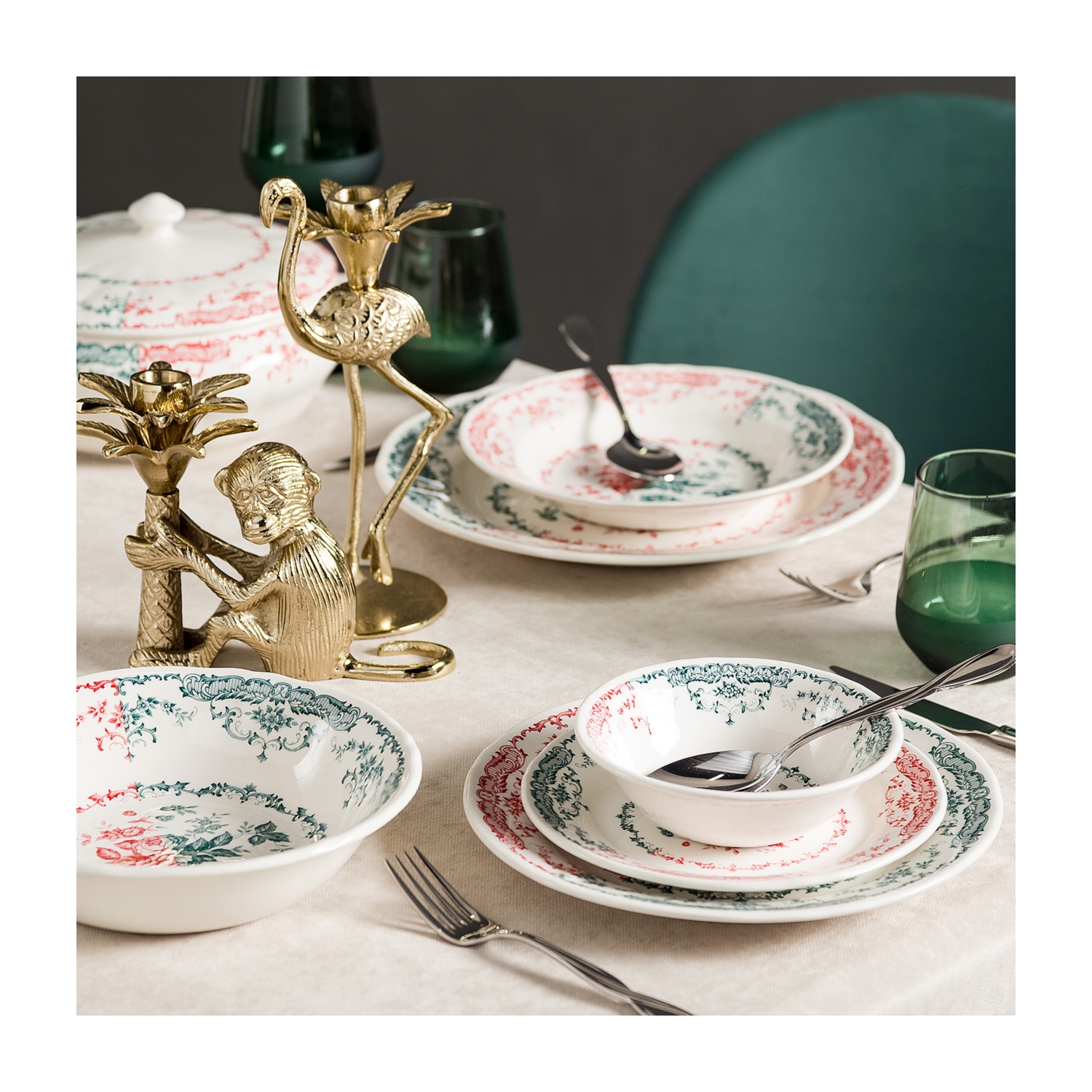 ARTE KAPAKLI SERVİS KASESİ