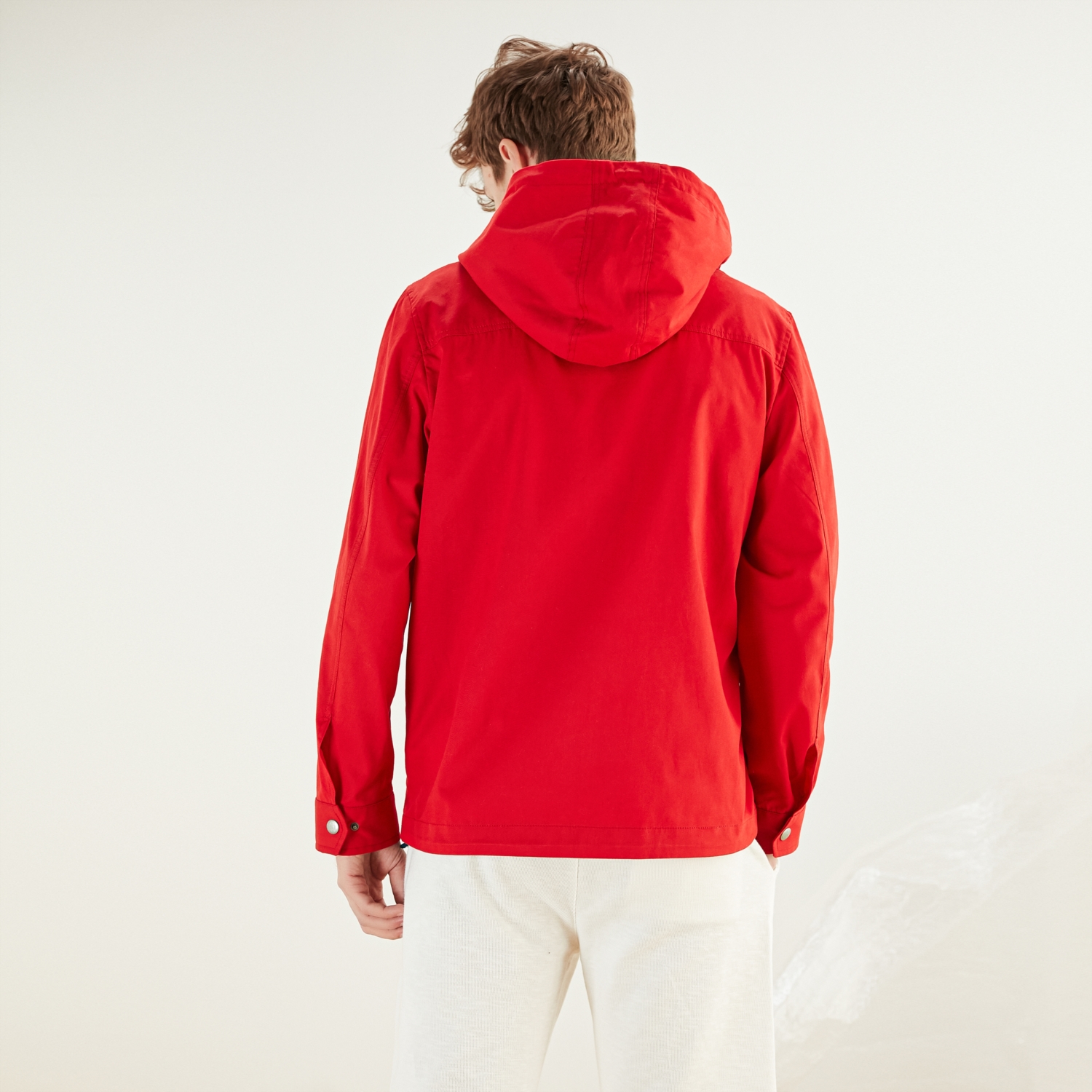 KAPÜŞONLU PAMUK YAĞMURLUK