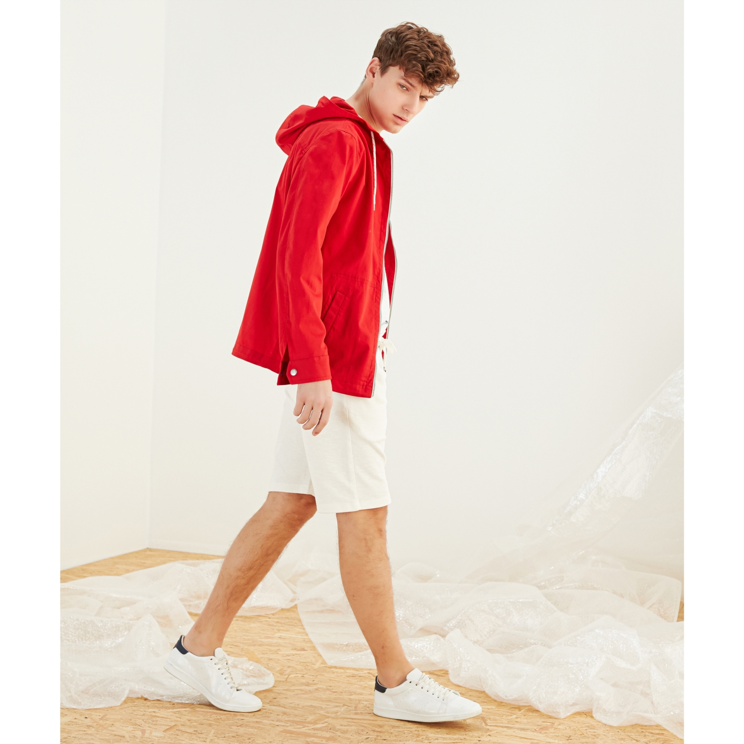 KAPÜŞONLU PAMUK YAĞMURLUK