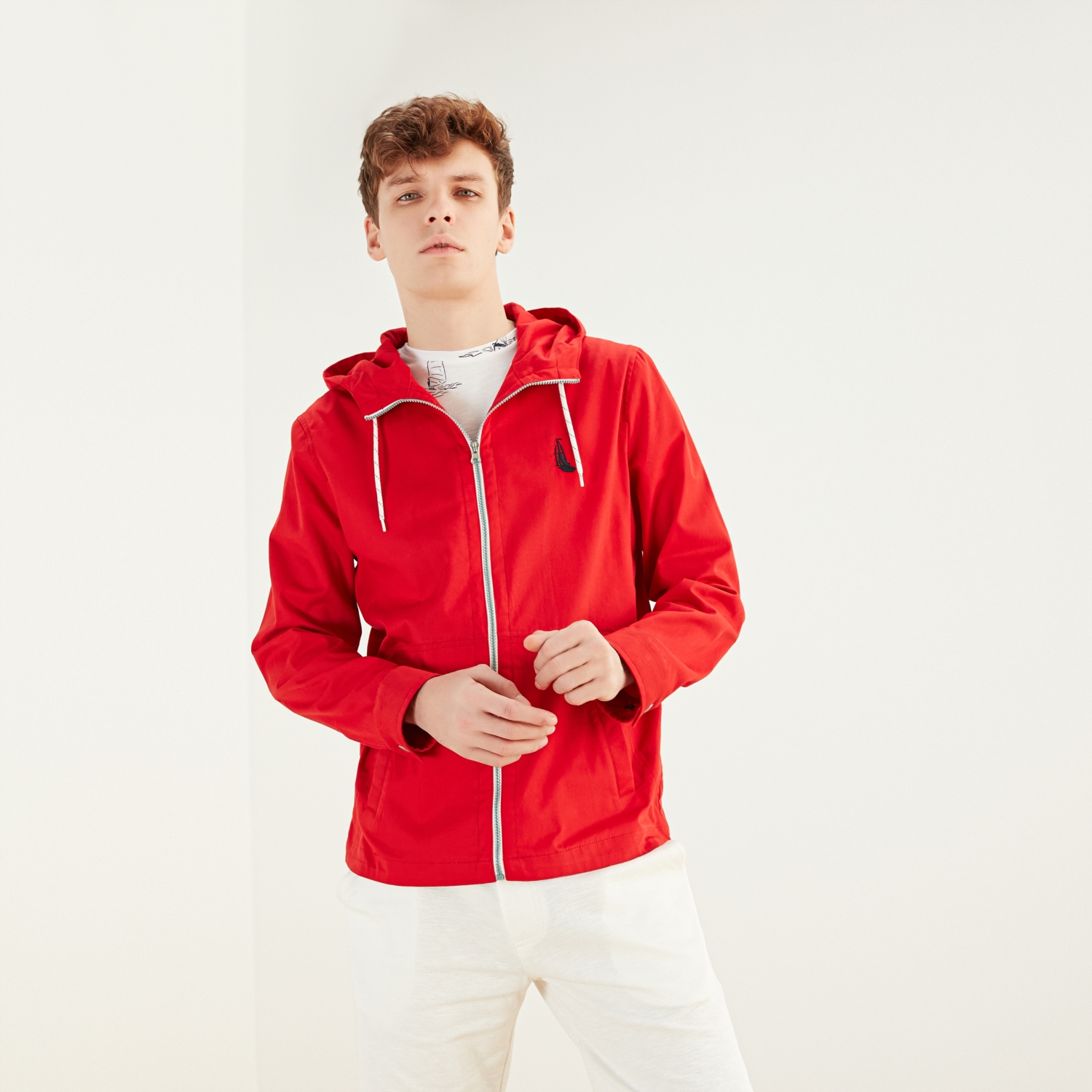 KAPÜŞONLU PAMUK YAĞMURLUK