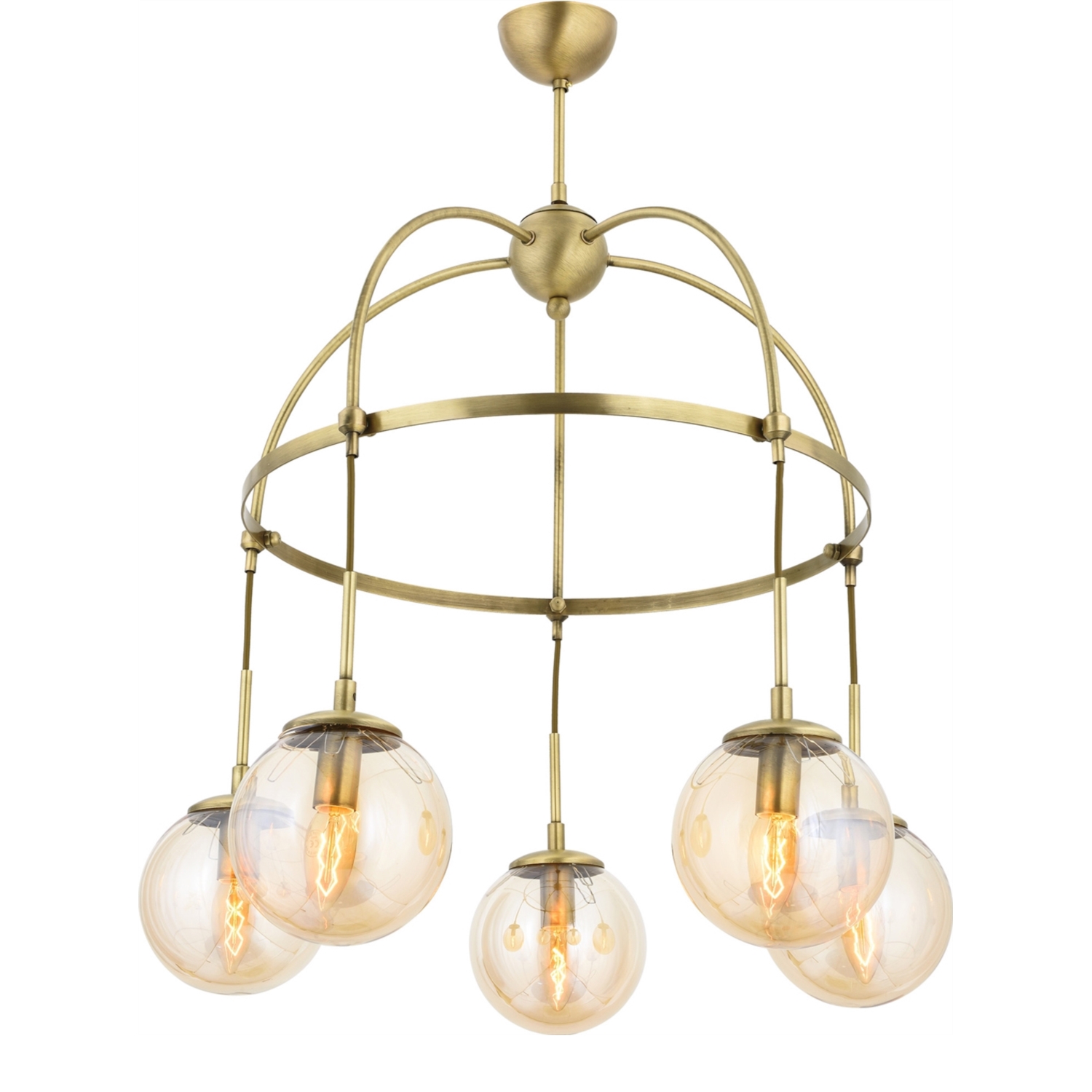 SANTORINI BEŞLİ AVİZE