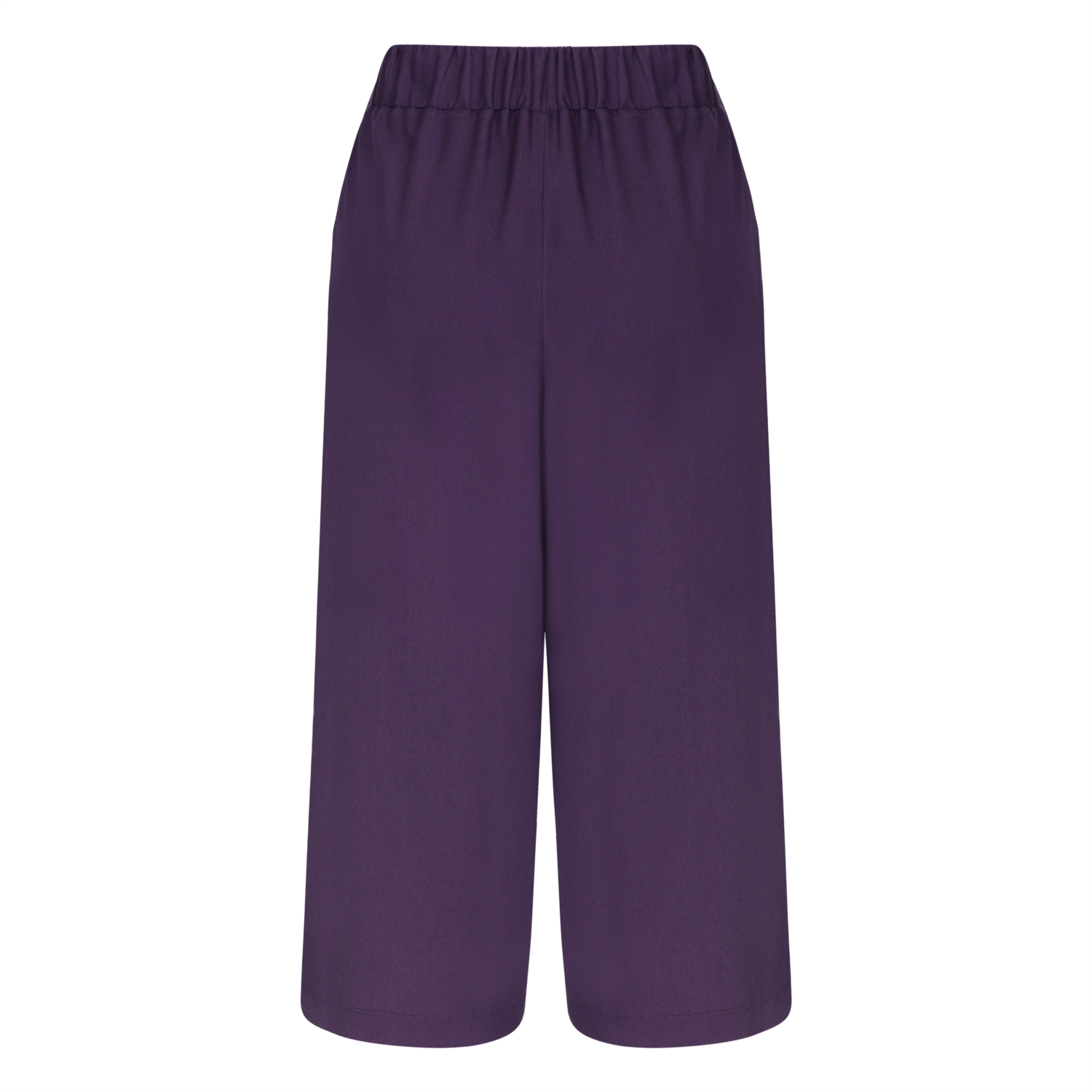 CROPPED BELİ LASTİKLİ LYOCELL PANTOLON