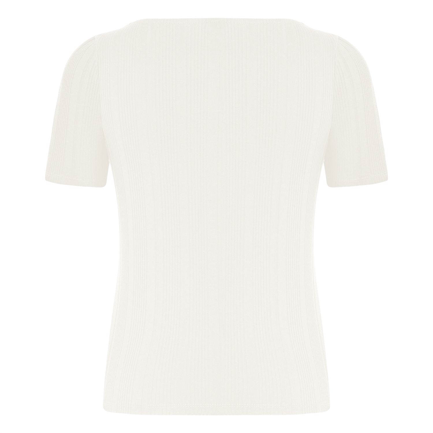 AÇIK YAKA DÜĞMELİ T-SHIRT