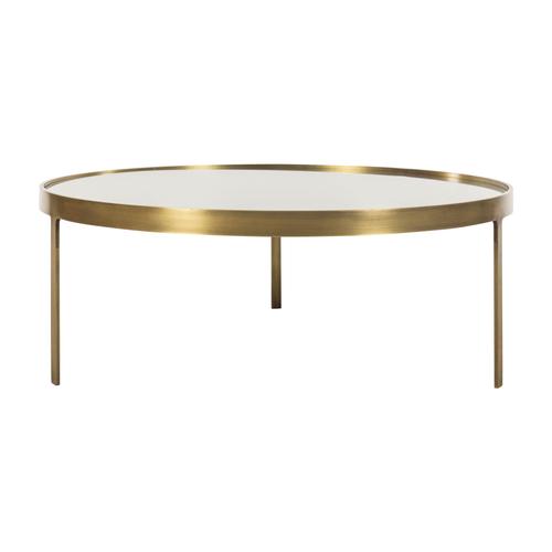  DRUZY SİYAH ORTA SEHPA- BÜYÜK