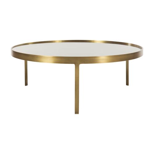  DRUZY SİYAH ORTA SEHPA- BÜYÜK