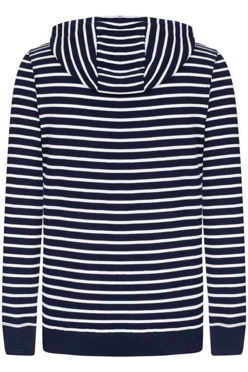  KAPÜŞONLU ÇİZGİLİ SWEATSHIRT