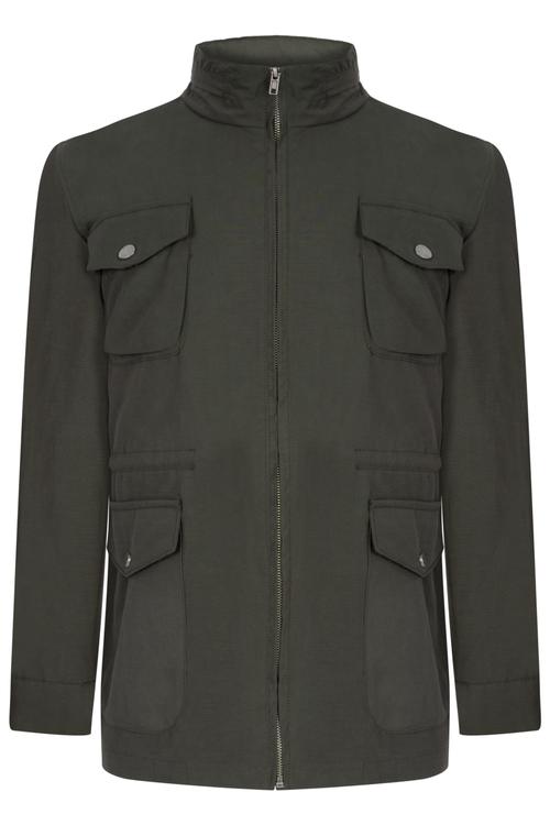  CEPLİ DİK YAKA MONT