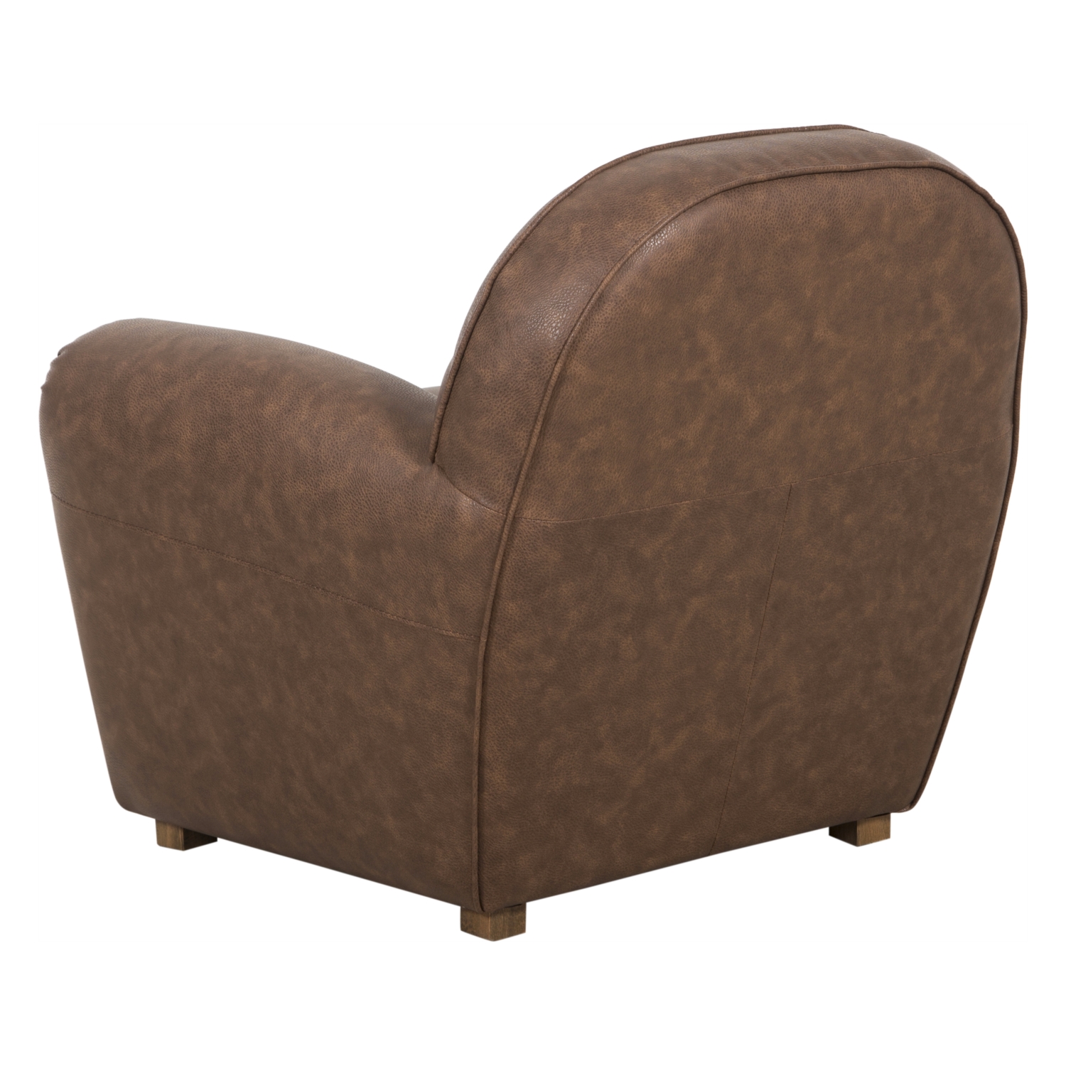 FLEAMARKET KAHVE TEKLİ DERİ KOLTUK