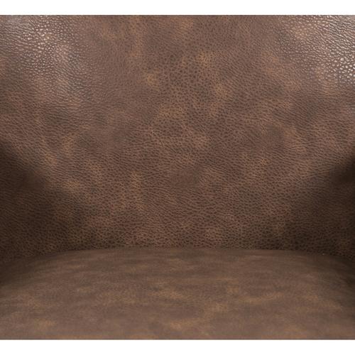  FLEAMARKET KAHVE TEKLİ DERİ KOLTUK