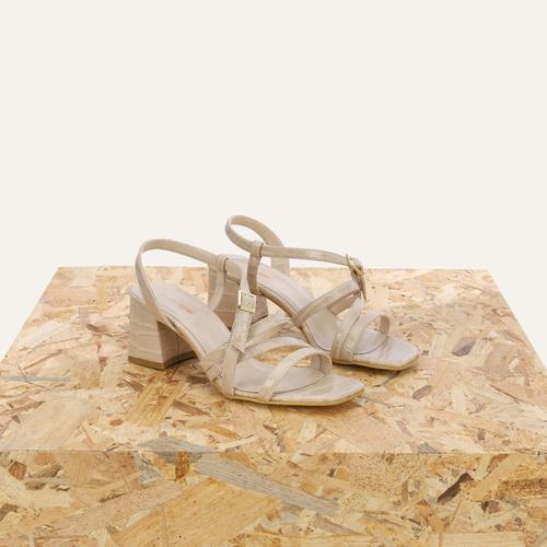  KALIN TOPUKLU İNCE BANTLI AÇIK AYAKKABI