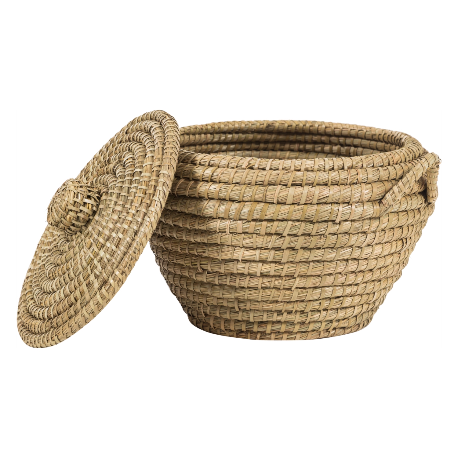 HASIR KAPAKLI SEPET 45X30 CM