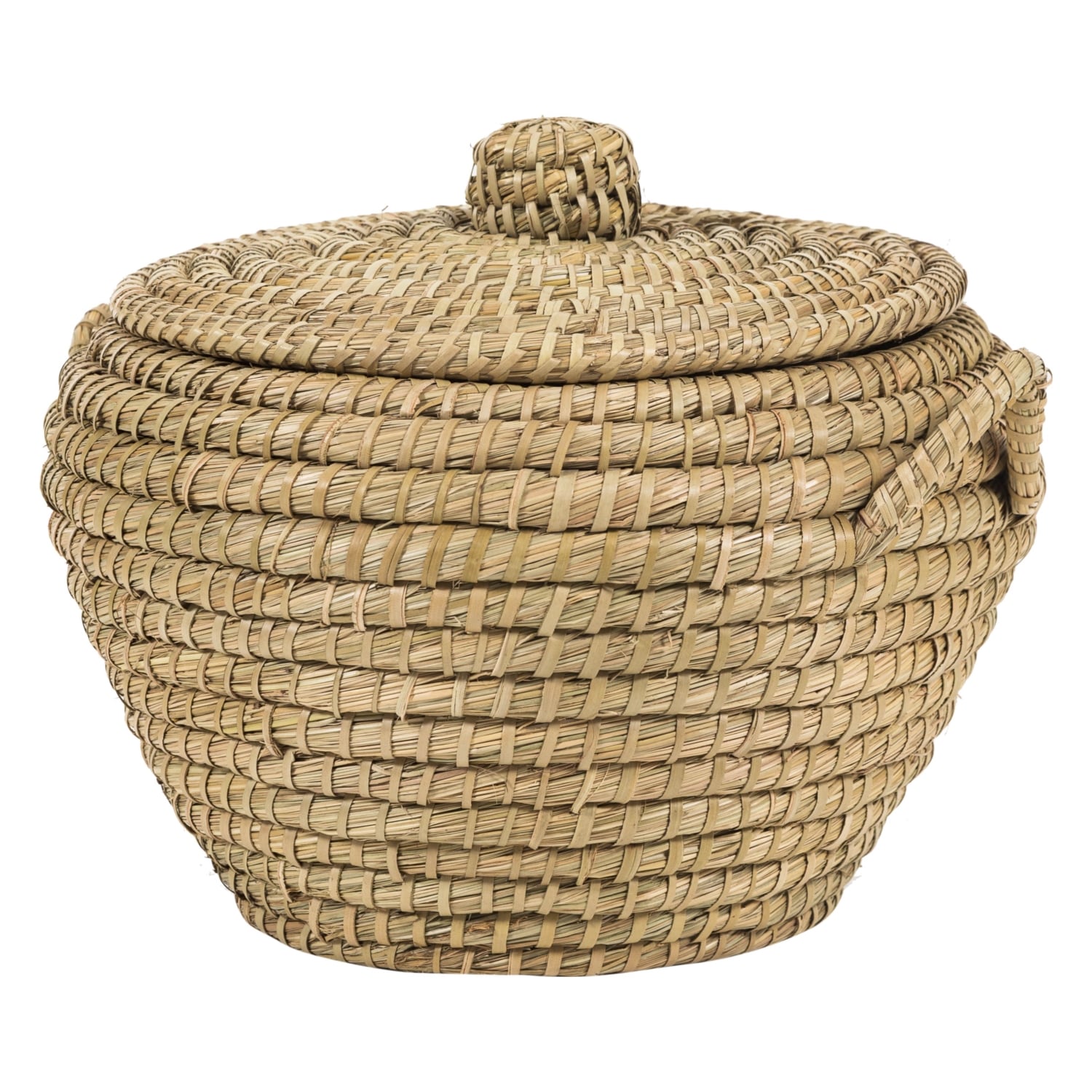 HASIR KAPAKLI SEPET 45X30 CM