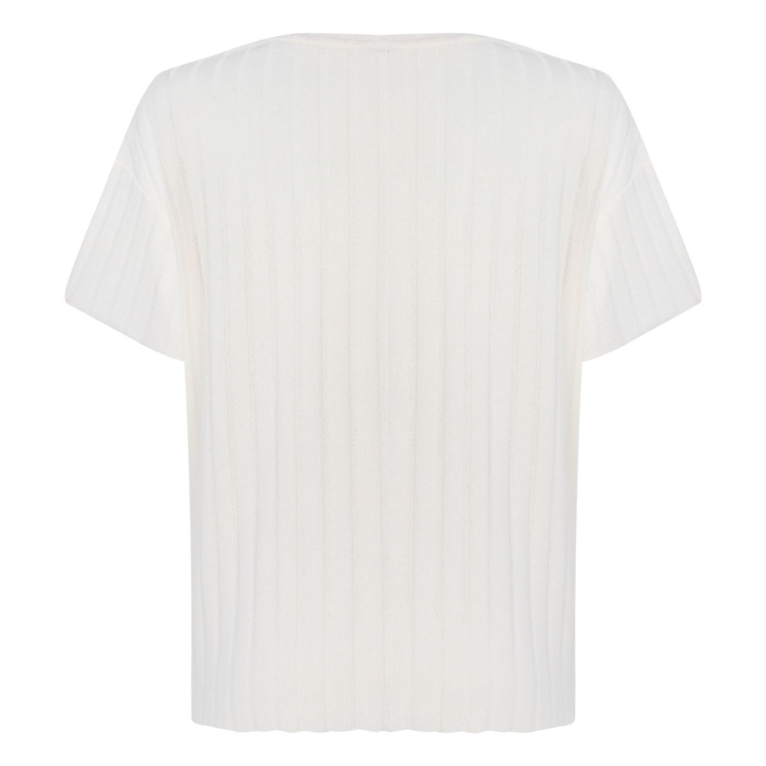 V YAKA KISA KOLLU TRİKO T-SHIRT