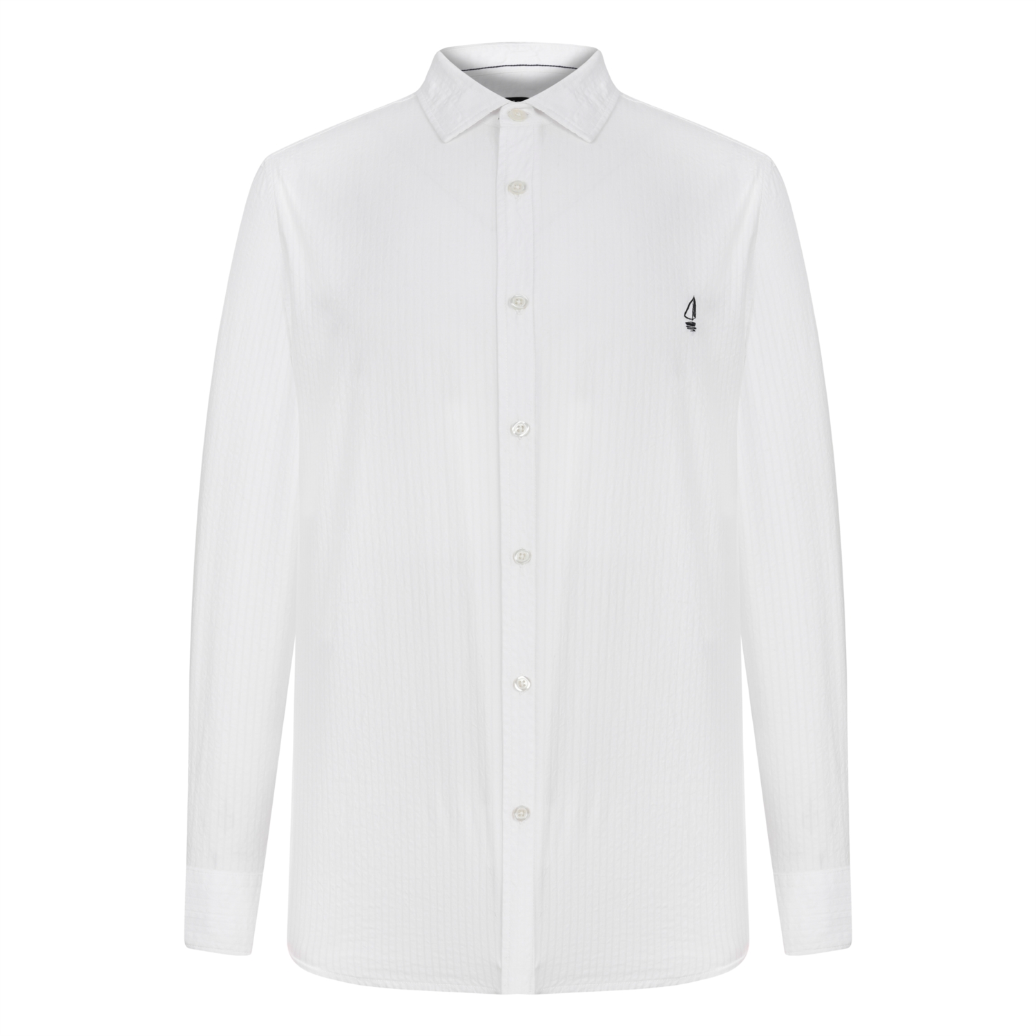 NAKIŞLI REGULAR KESİM PAMUK GÖMLEK