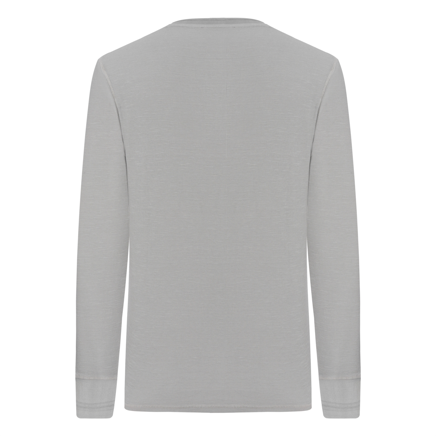 BİSİKLET YAKA UZUN KOL PAMUKLU T-SHIRT