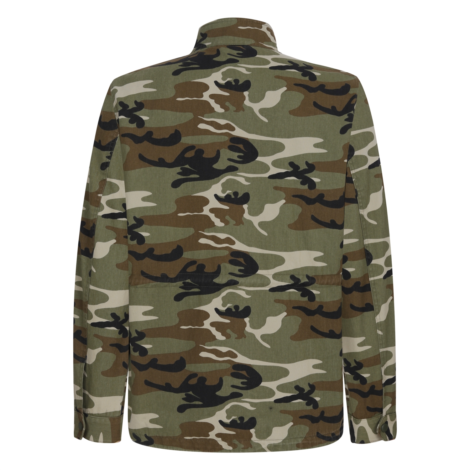 KAMUFLAJ DESENLİ PAMUK MONT