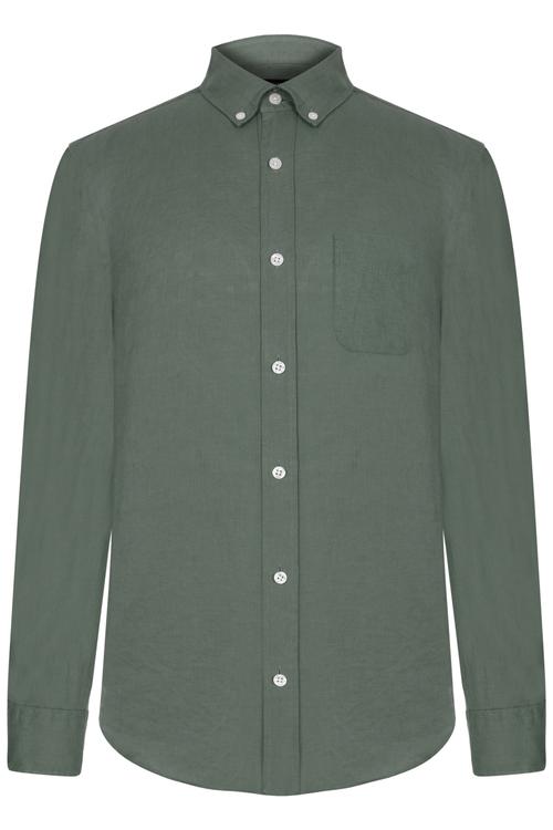  KETEN REGULAR FİT GÖMLEK