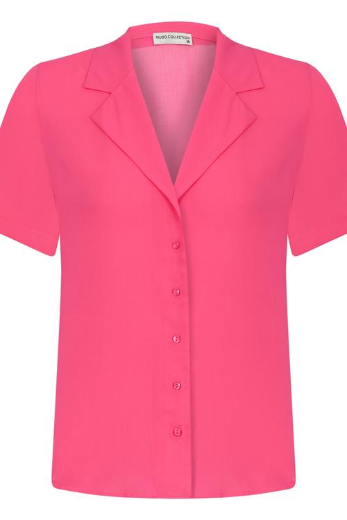  V YAKA KISA KOLLU GÖMLEK