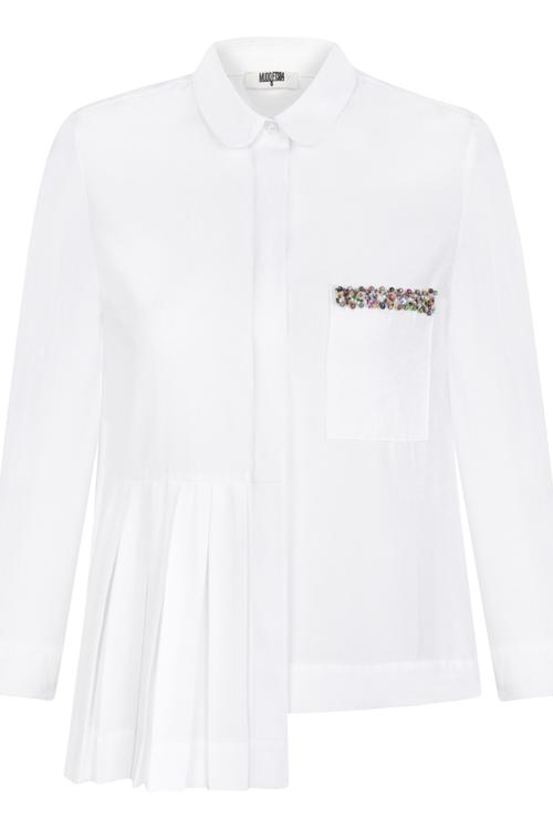  REGULAR KESİM FIRFIRLI GÖMLEK