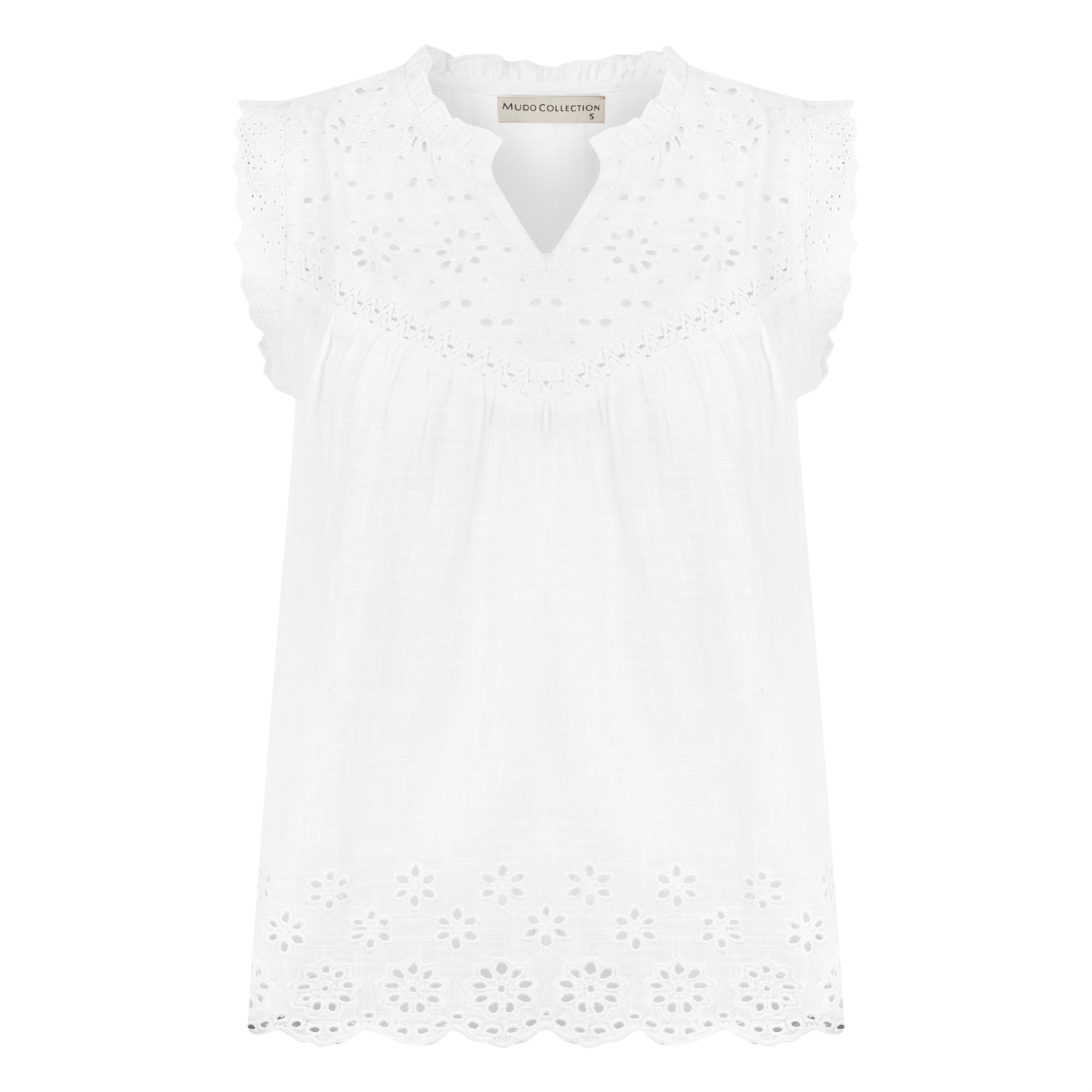 HAKİM YAKA PAMUK BLUZ