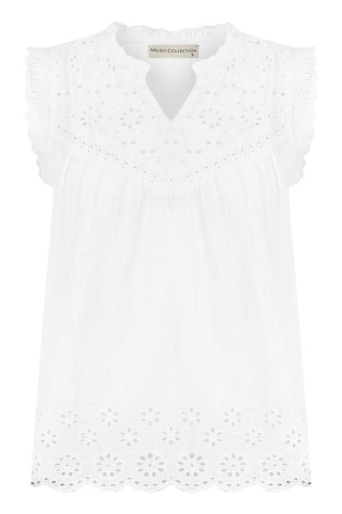  HAKİM YAKA PAMUK BLUZ