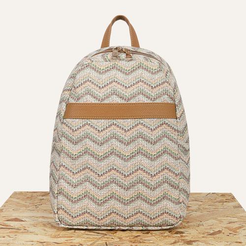  ÖRGÜ BASKILI SIRT ÇANTASI