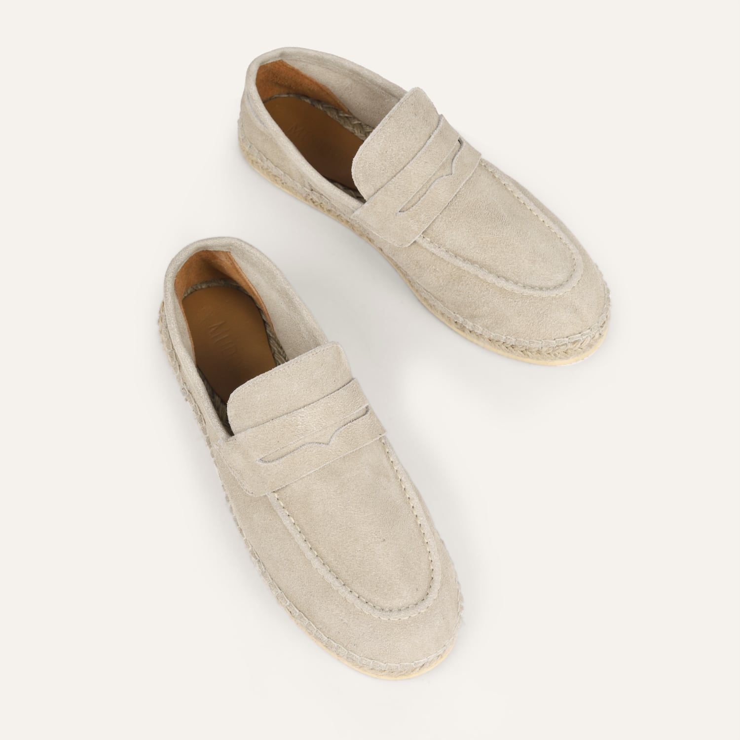 HASIR TABANLI SÜET LOAFER AYAKKABI