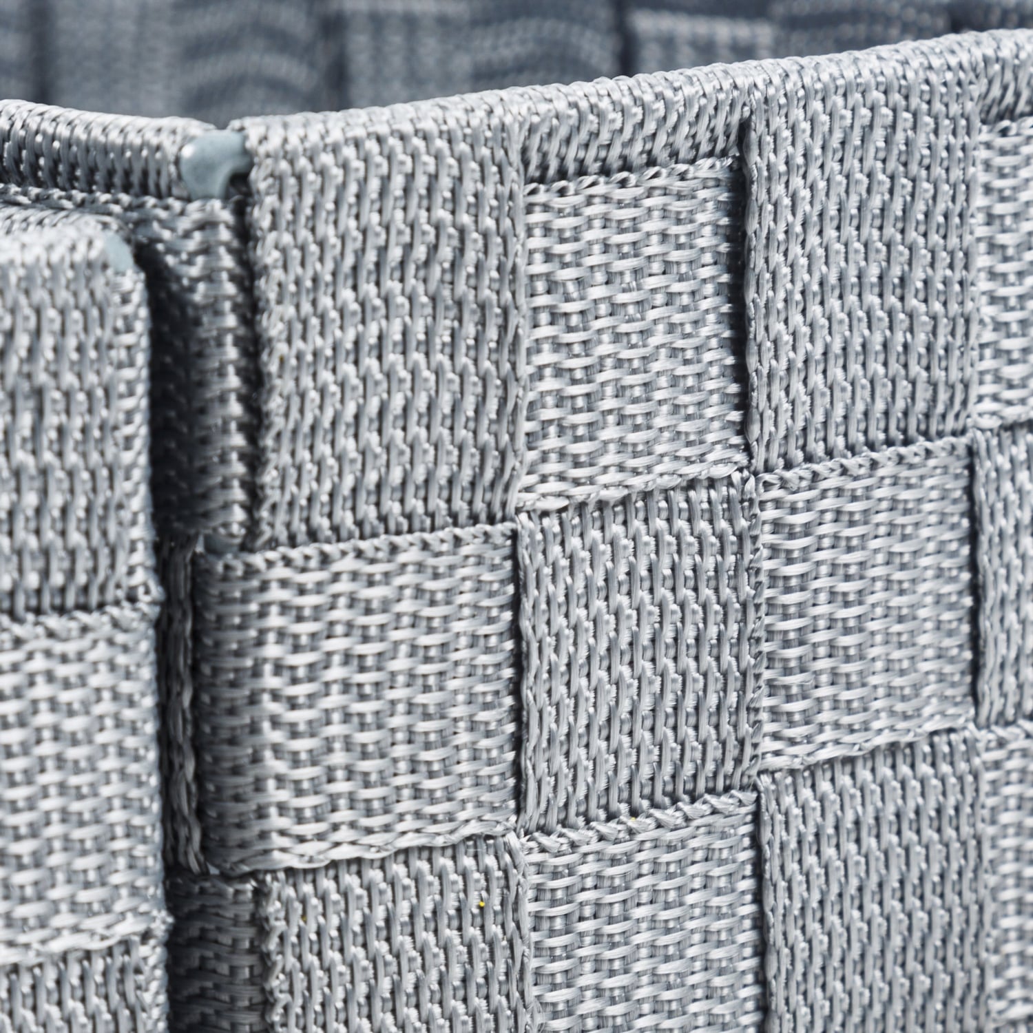 ORGANİZER 3'LÜ SEPET SETİ GRİ 26-12 CM