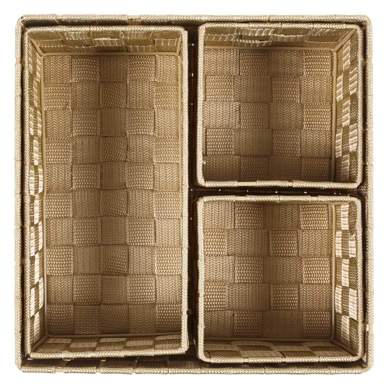 ORGANİZER 4'LÜ SEPET SETİ BEJ 28-26-13 CM