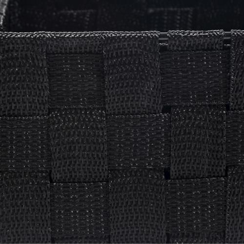  ORGANİZER 4'LÜ SEPET SETİ SİYAH 28-26-13 CM