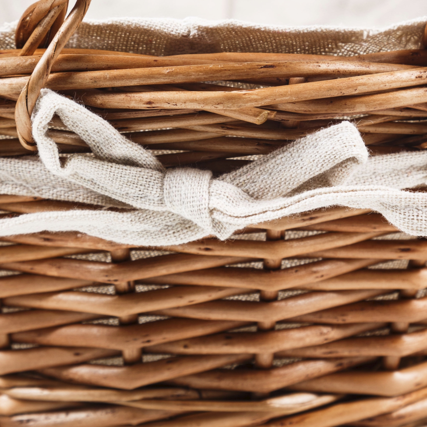 YUVARLAK HASIR EKMEK SEPETİ 29 CM