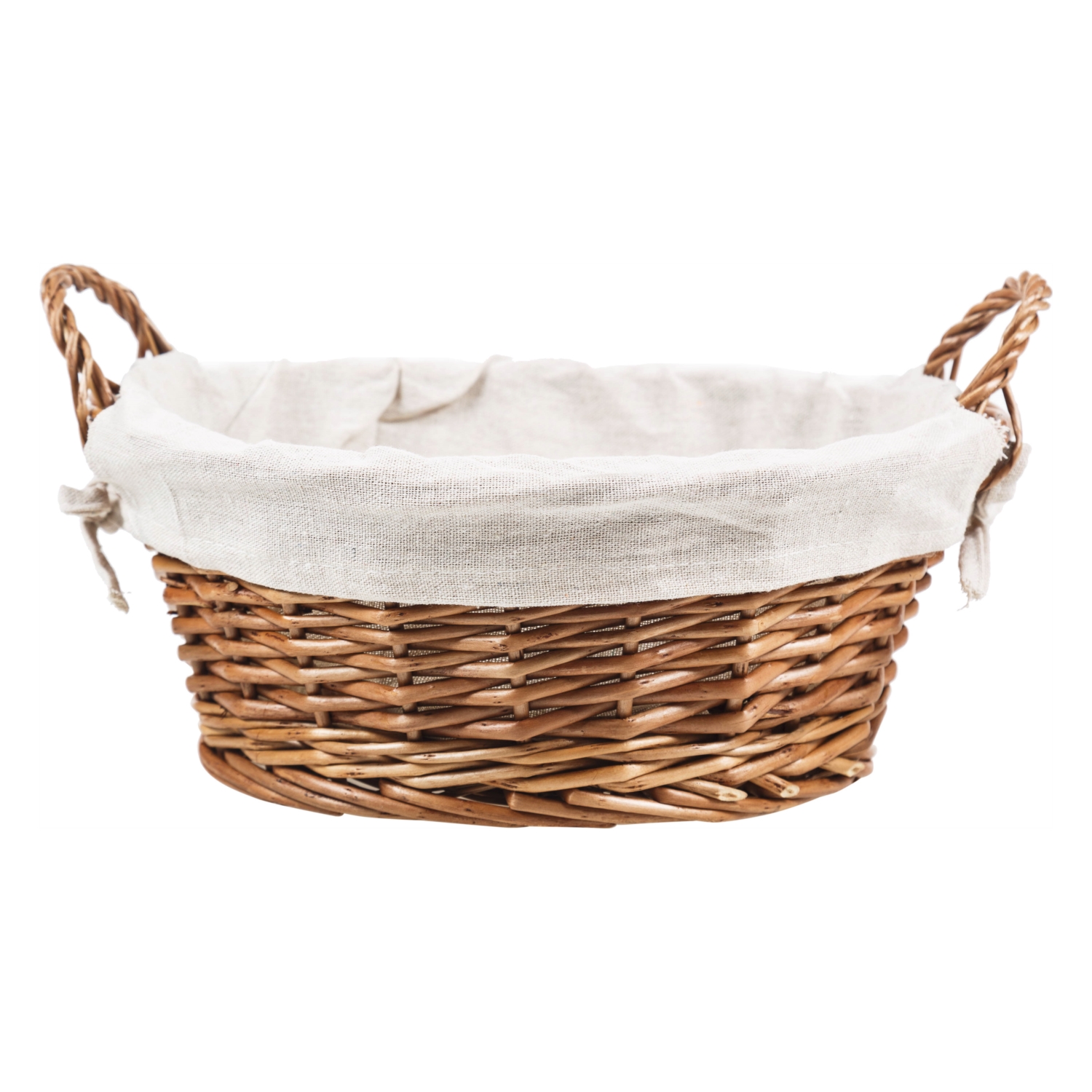 YUVARLAK HASIR EKMEK SEPETİ 29 CM