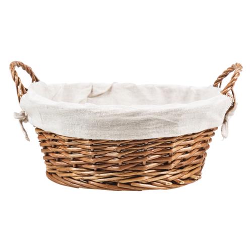  YUVARLAK HASIR EKMEK SEPETİ 29 CM