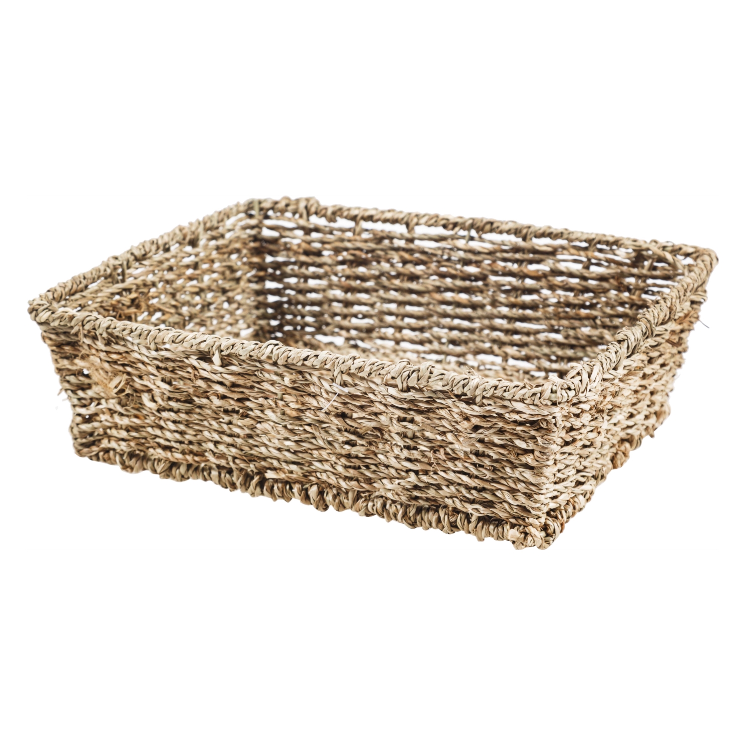 DİKDÖRTGEN HASIR SEPET 27X23 CM