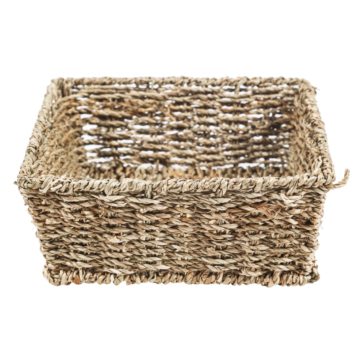 DİKDÖRTGEN HASIR SEPET 27X23 CM