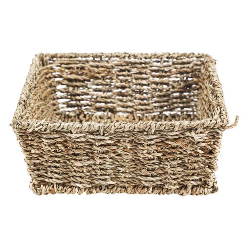  DİKDÖRTGEN HASIR SEPET 27X23 CM