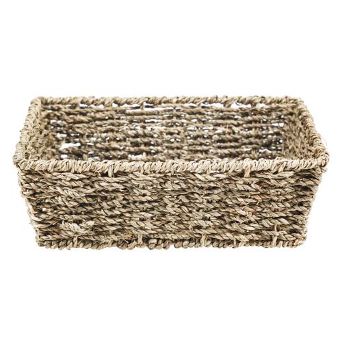  DİKDÖRTGEN HASIR SEPET 24X19 CM