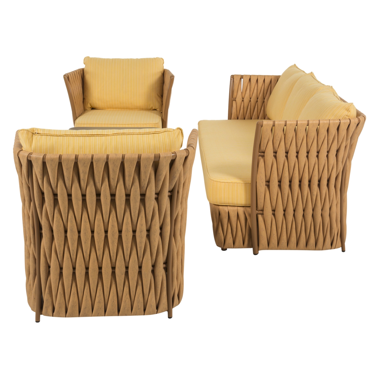 FREDA OTURMA SETİ KAHVE