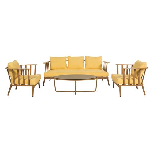  THRONES OTURMA SETİ KAHVE