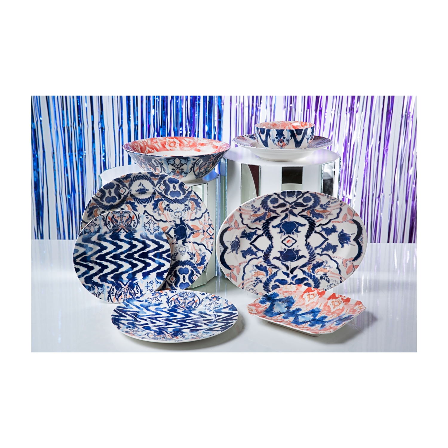 SAPPHIRE ÇUKUR YEMEK TABAĞI 24 CM