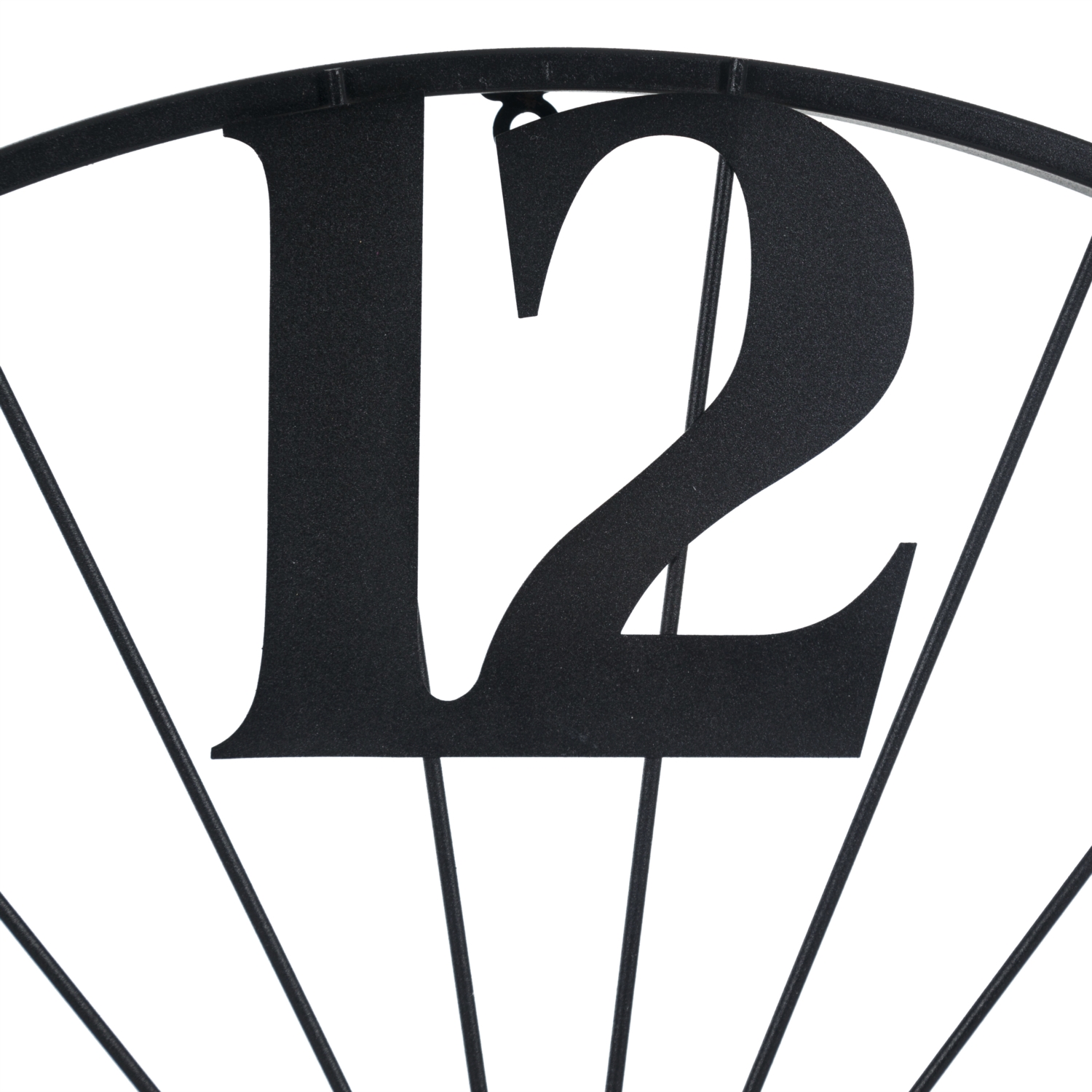 BİSİKLET SAAT SİYAH MAT 70 CM