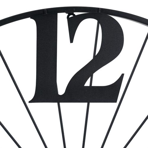  BİSİKLET SAAT SİYAH MAT 70 CM