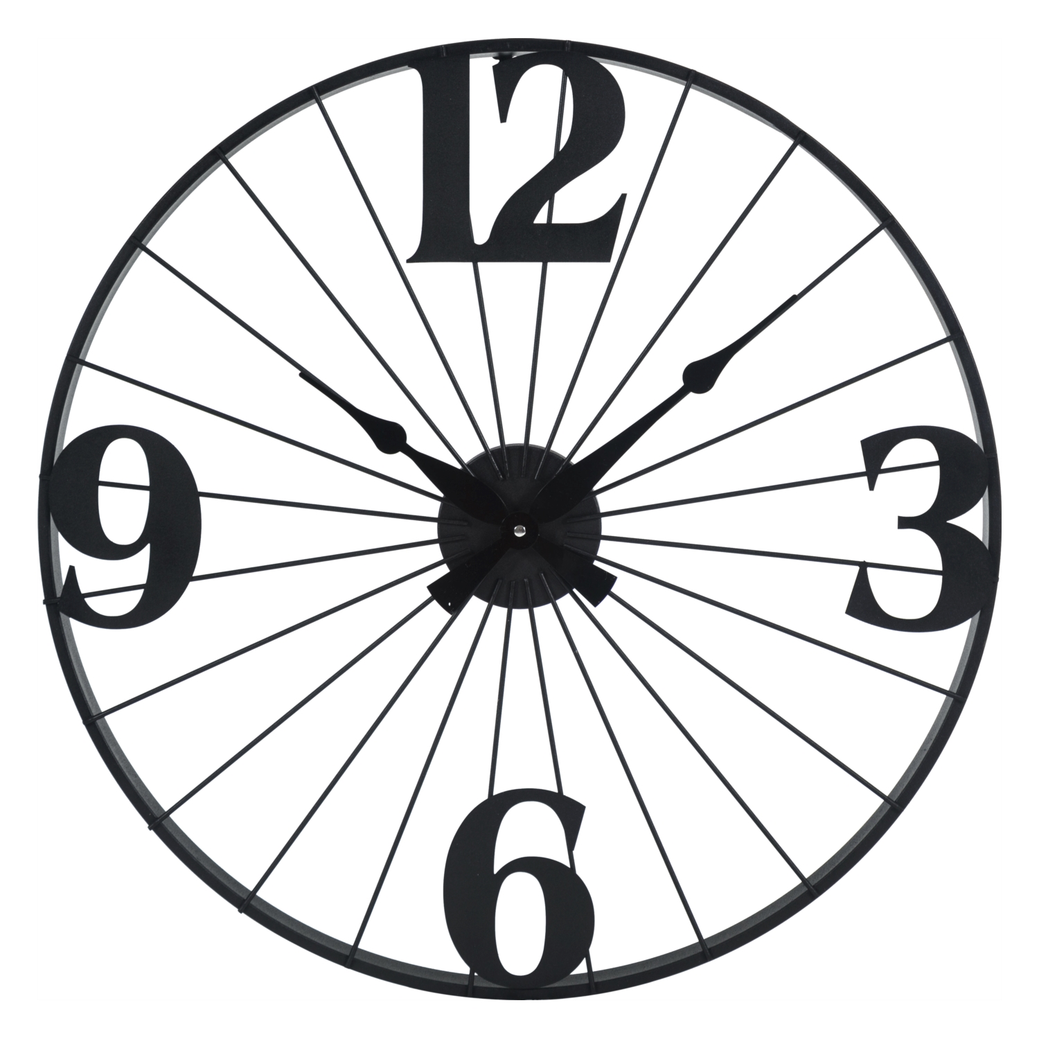 BİSİKLET SAAT SİYAH MAT 70 CM