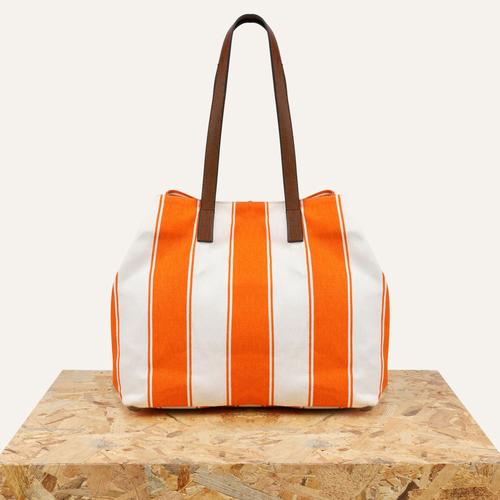  ÇİZGİLİ OMUZ ÇANTASI