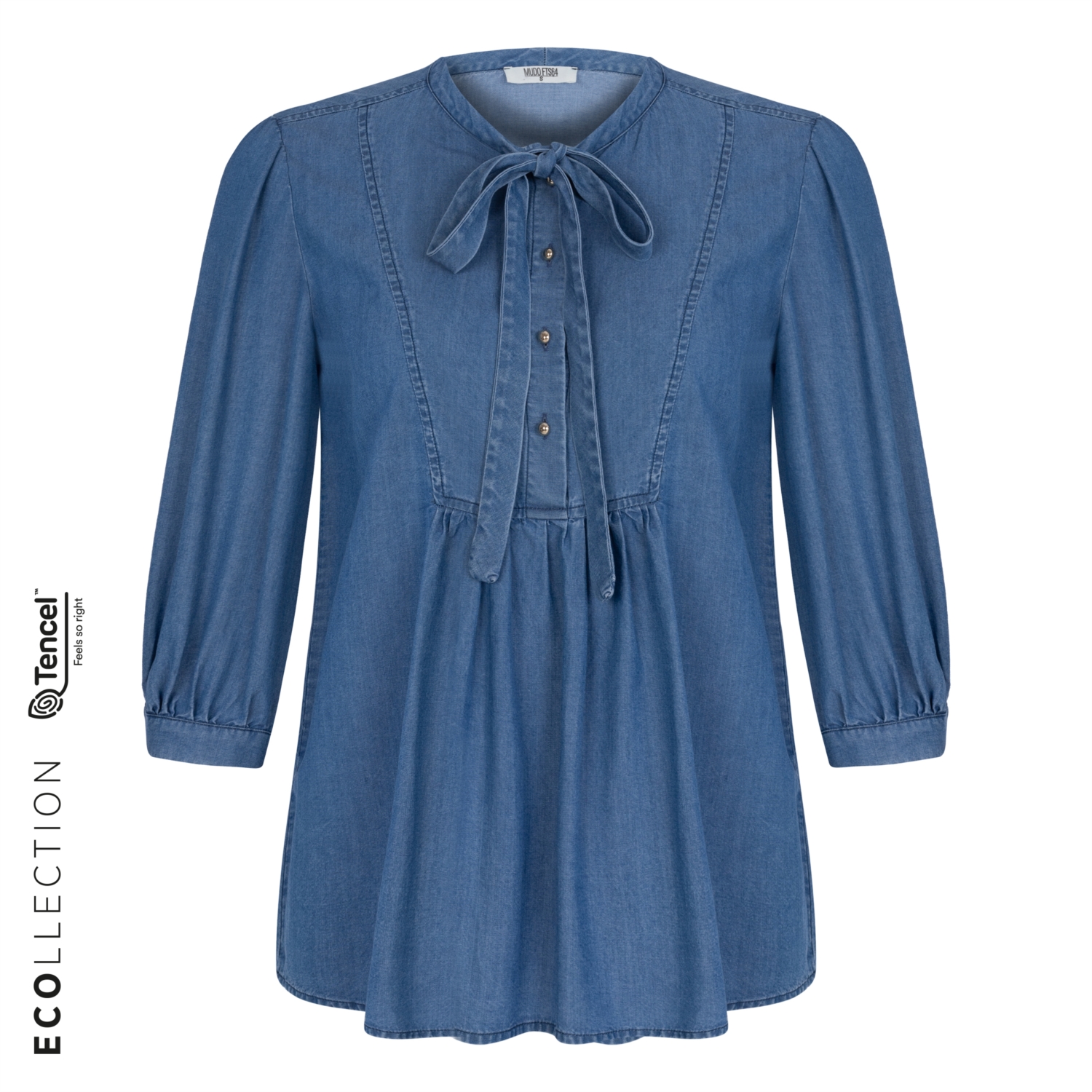 TENCEL TM DENIM GÖMLEK