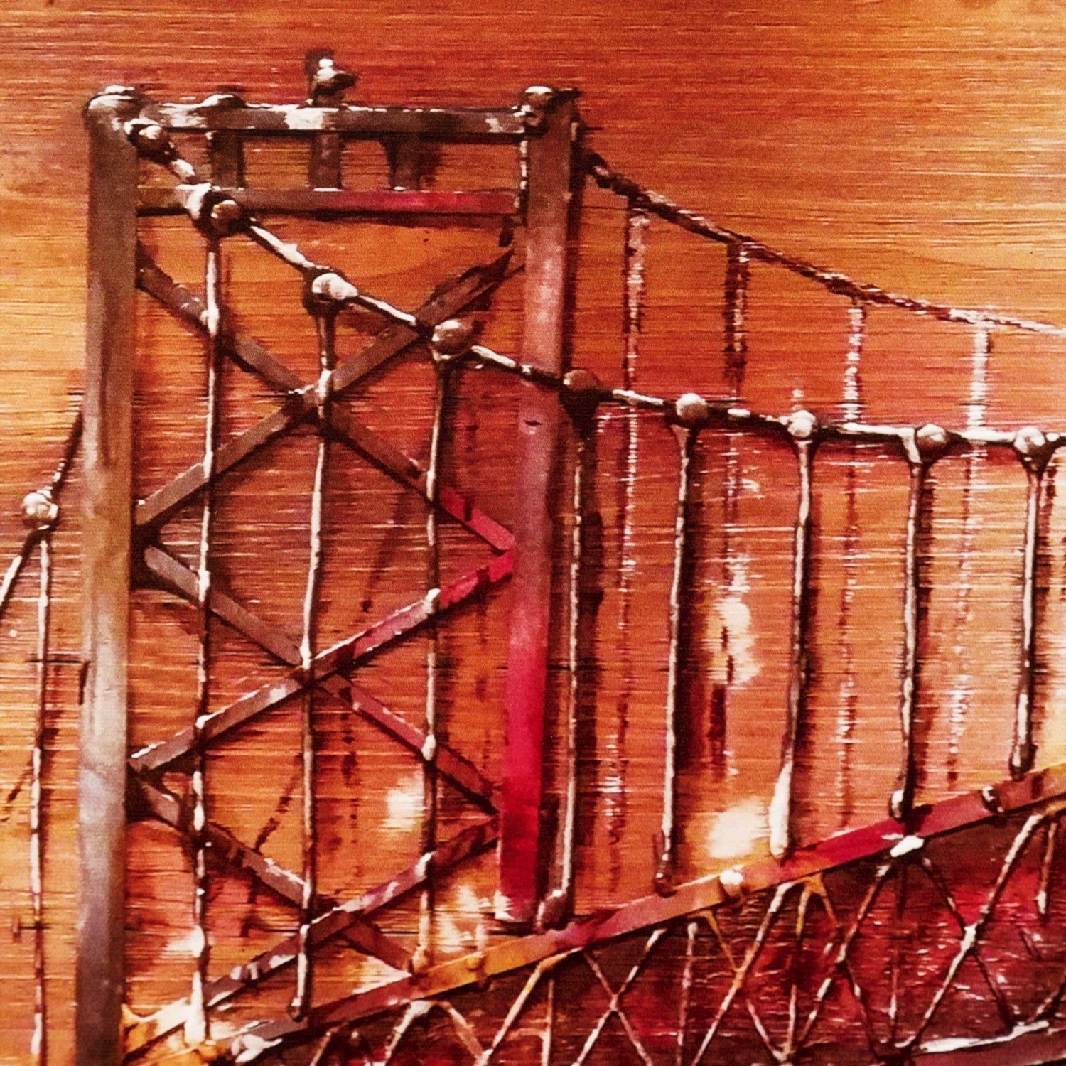 BRIDGE VIEW KANVAS TABLO 70X100CM